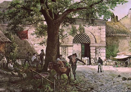 Ettore Roesler Franz, Porta Angelica